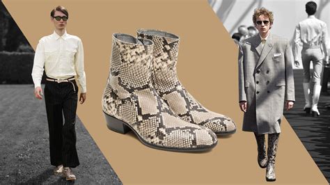 how to style python boots men